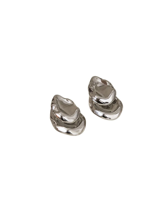 Aretes Plateados Afrodita