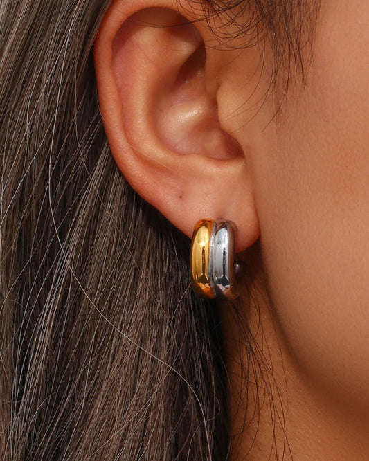 Aretes Bicolor Herculano
