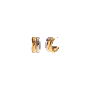 Aretes Bicolor Herculano