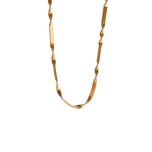 Collar Dorado Clasico Valhalla Twist