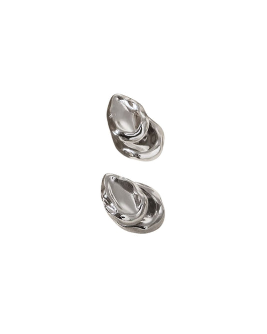 Aretes Plateados Afrodita