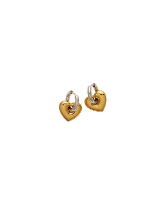 Aretes Bicolor Candy Heart