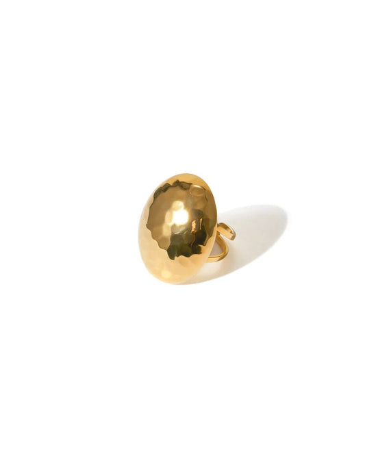 Anillo Grande Dorado Ajustable Epcot