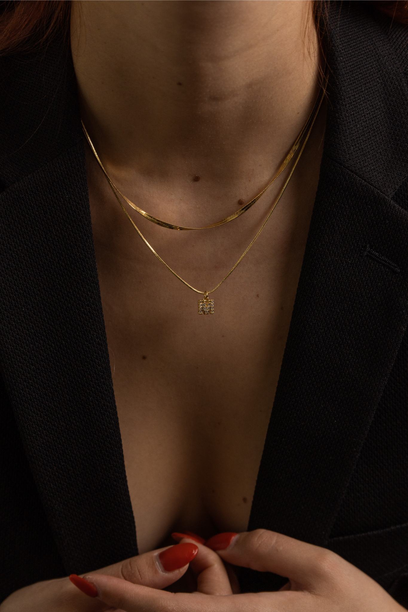 collar de inicial